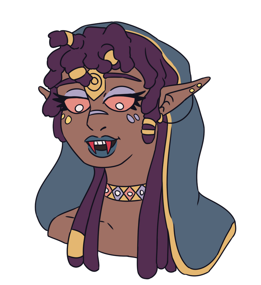 Dfvxe Seviper Headshot Gijinka by gearsGlorified on DeviantArt