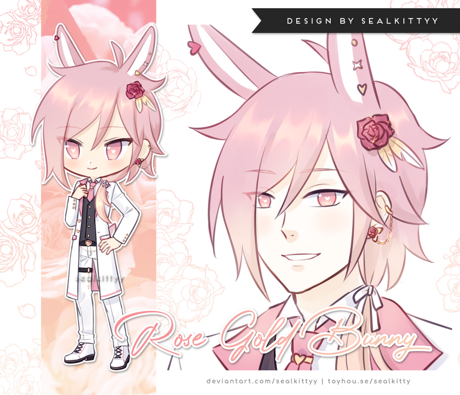 _48h_auction_open__rose_gold_bunny_by_se