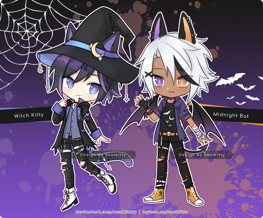 _48h_auction_open__halloween_adopts_by_s