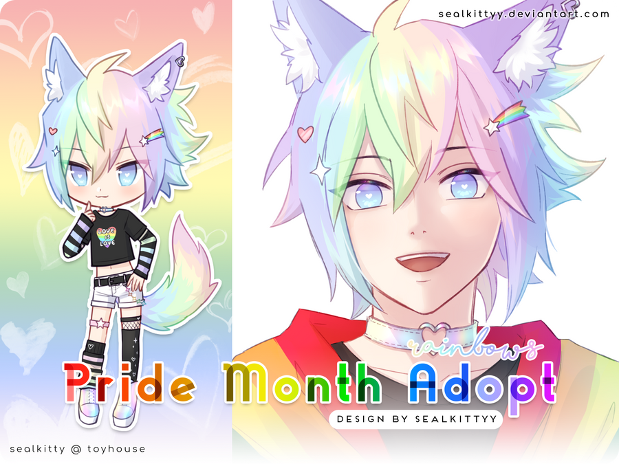 _48h_auction_open__pride_adopt___rainbow