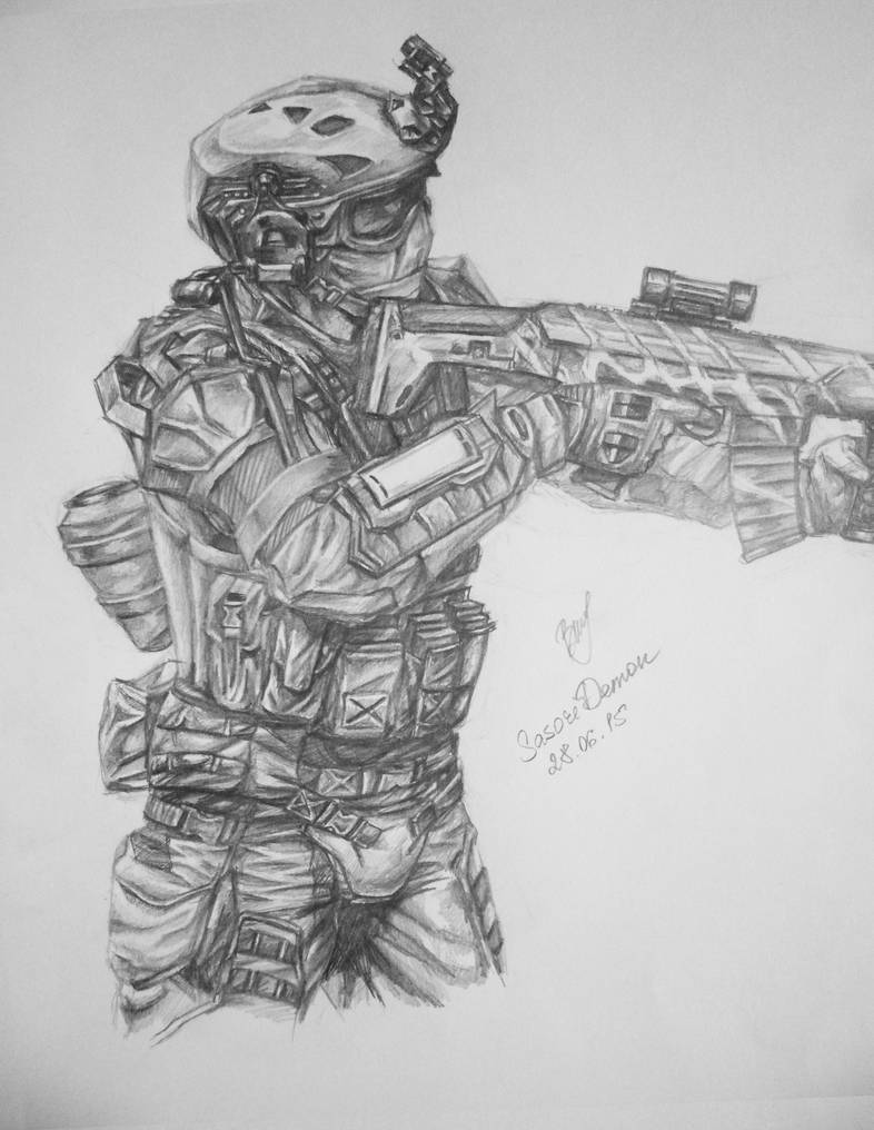 Phantom Rifleman by SasoriDemon on DeviantArt