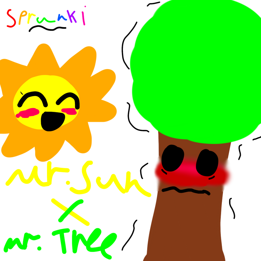 mr sun x mr tree - sprunki by mrfuncomputerfuntime on DeviantArt