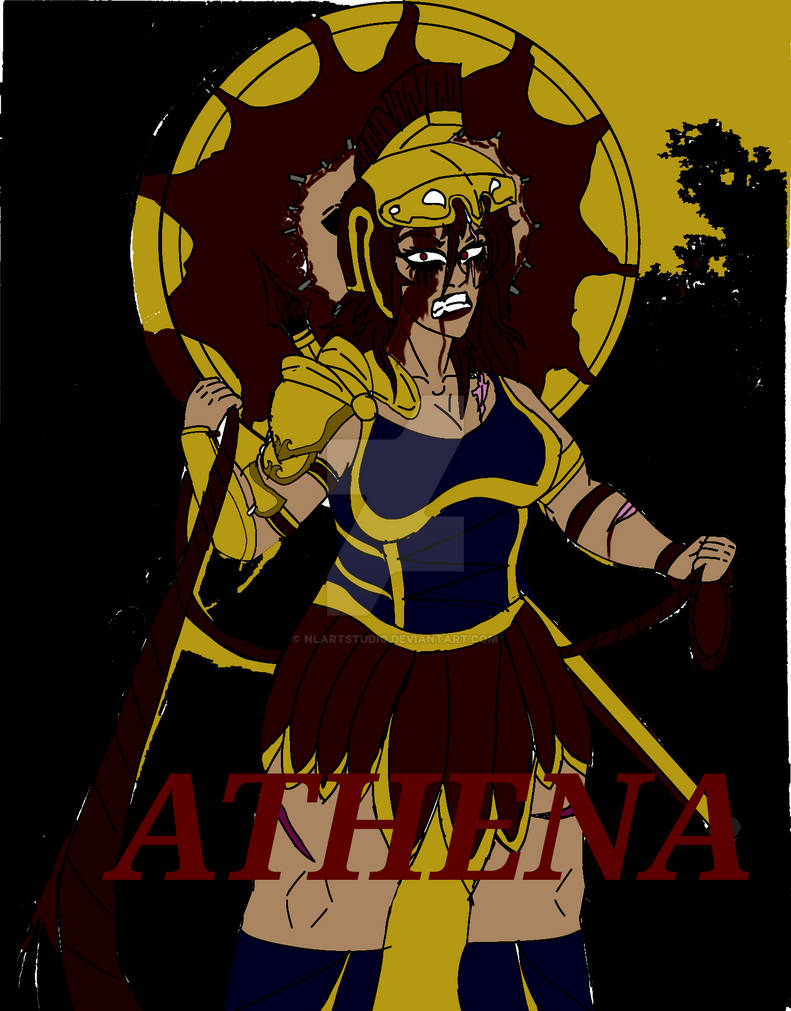 Athena Roses Deviantart Athena by NLartstudio on DeviantArt
