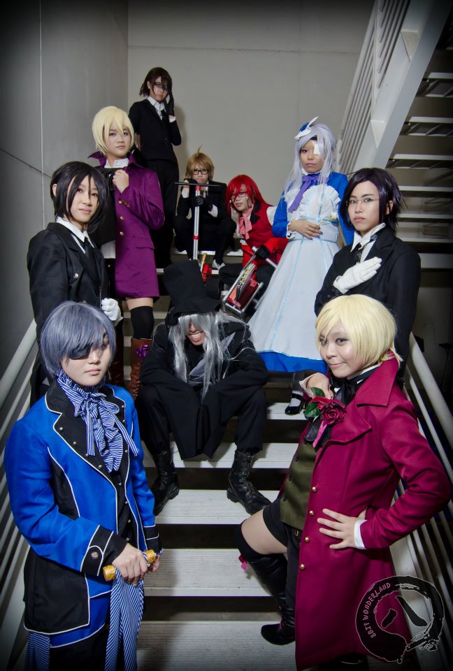 Kuroshitsuji Group cosplay at EOY 2011