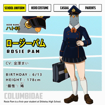 Shiketsu High OC - Rosie Pam