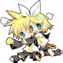 Kagamine Rin and Len Chibi Render