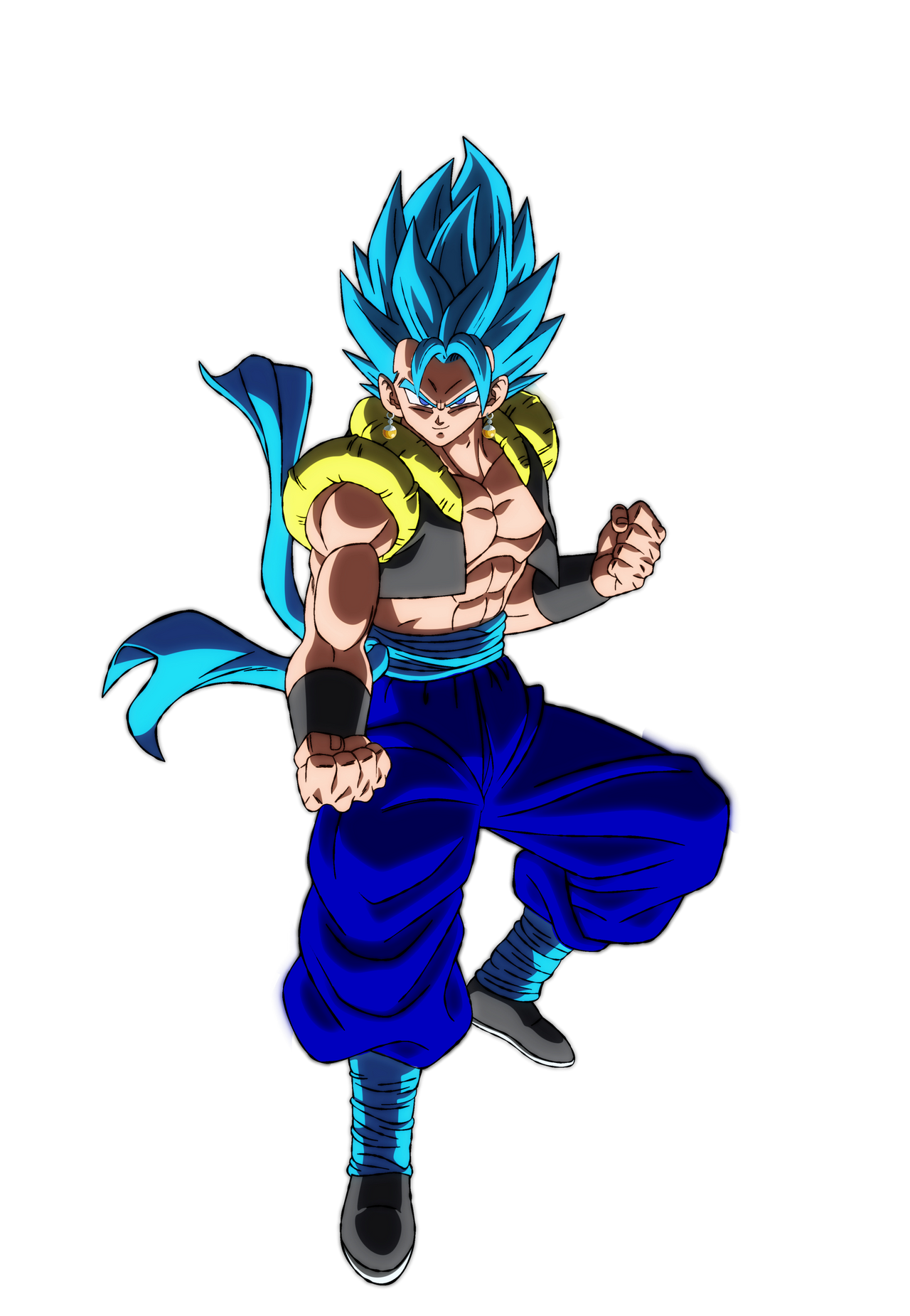 Blue Goku PNG Format by GogitoYTB on DeviantArt