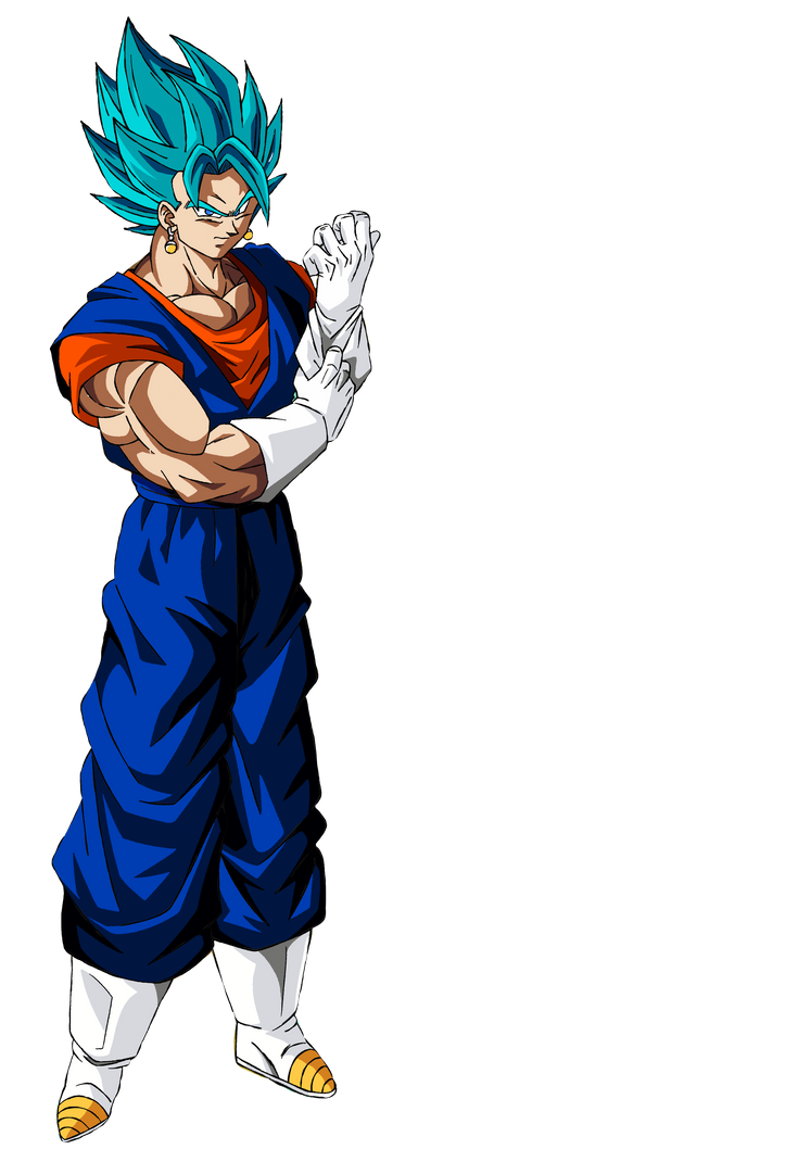 Vegito Blue Render by MOLnwza007 on DeviantArt
