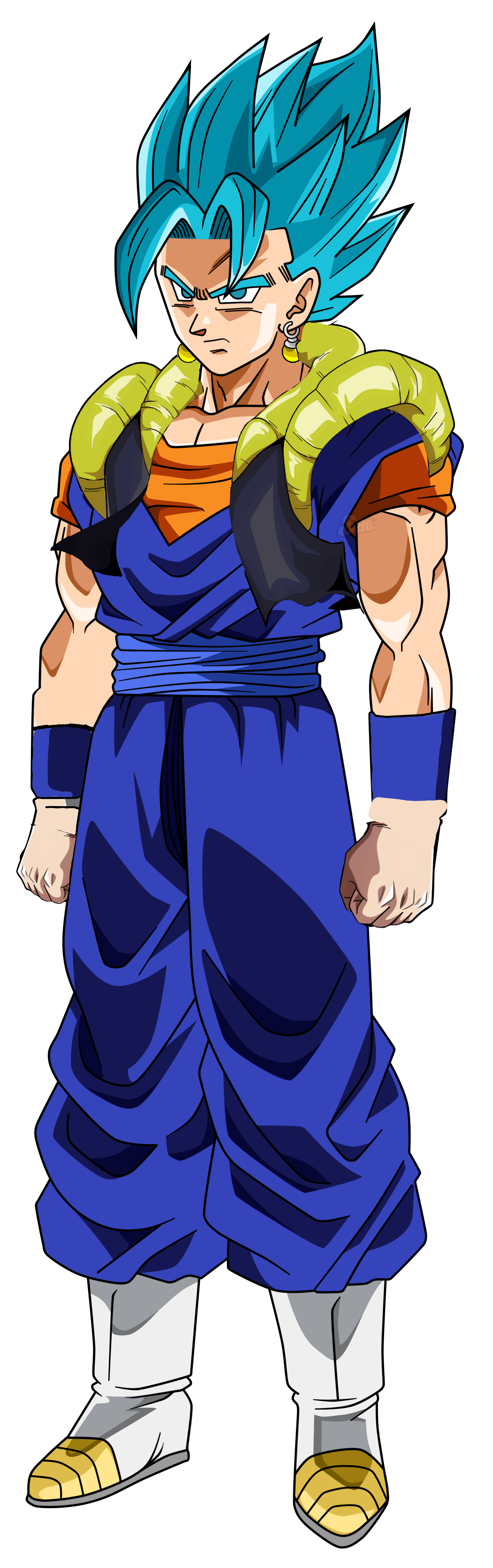 Gogeta (Super Saiyan Blue Evolution) by MdShakibulHasan on DeviantArt