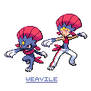 PKMN Sprite Ginjinka - Weavile