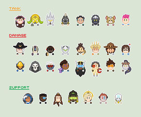 Overwatch Emoticons