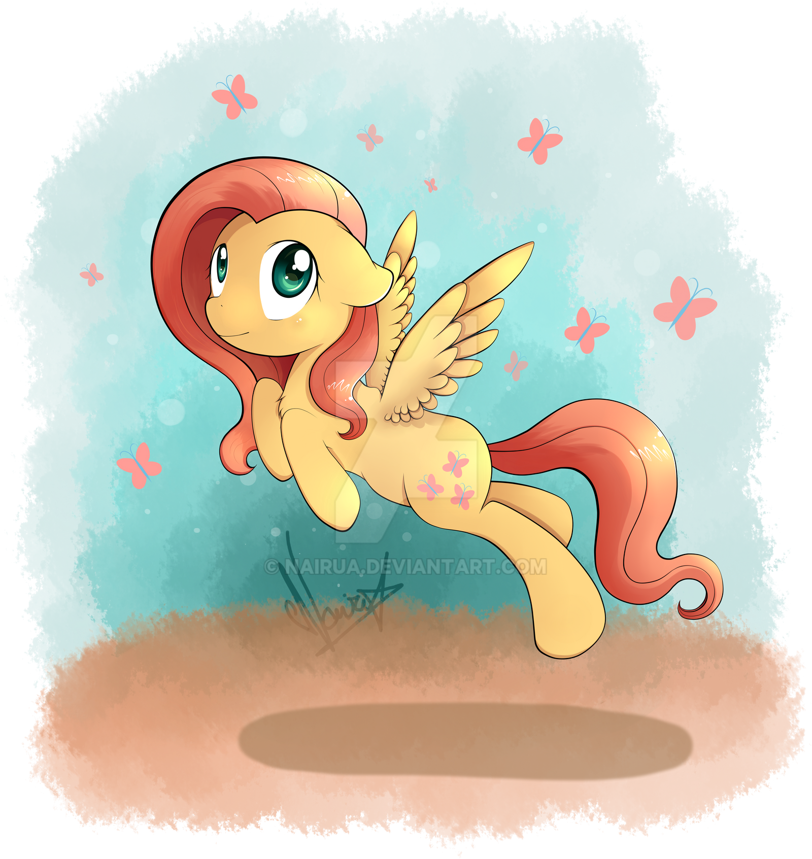 Fluttershy Flying