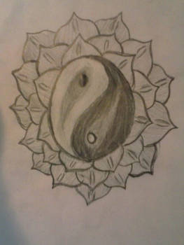 Ying Yang Lotus