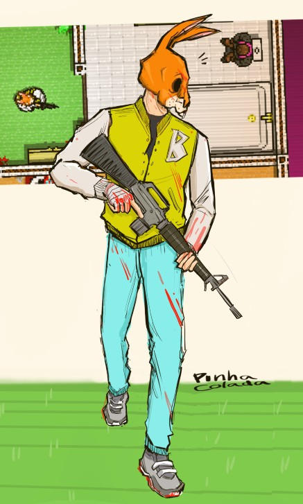 graham hotline miami by PINACOLADA2 on DeviantArt