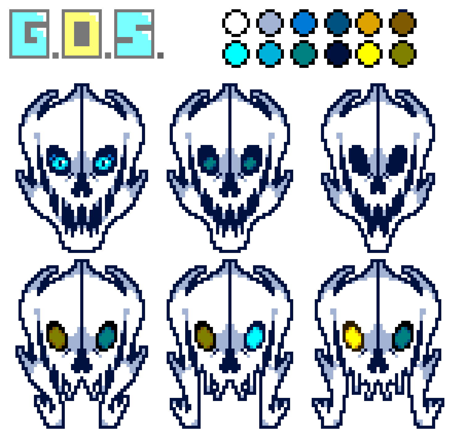 Color Gaster Gaster's blaster by GaurdianOfSkeletons3 on DeviantArt