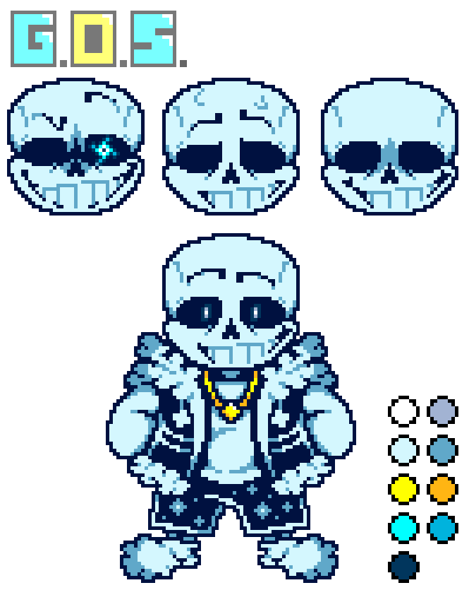 Outertale sans sprite ( amongus sans ) by GaurdianOfSkeletons3 on