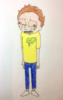 Mutant Flu Morty (Colored)