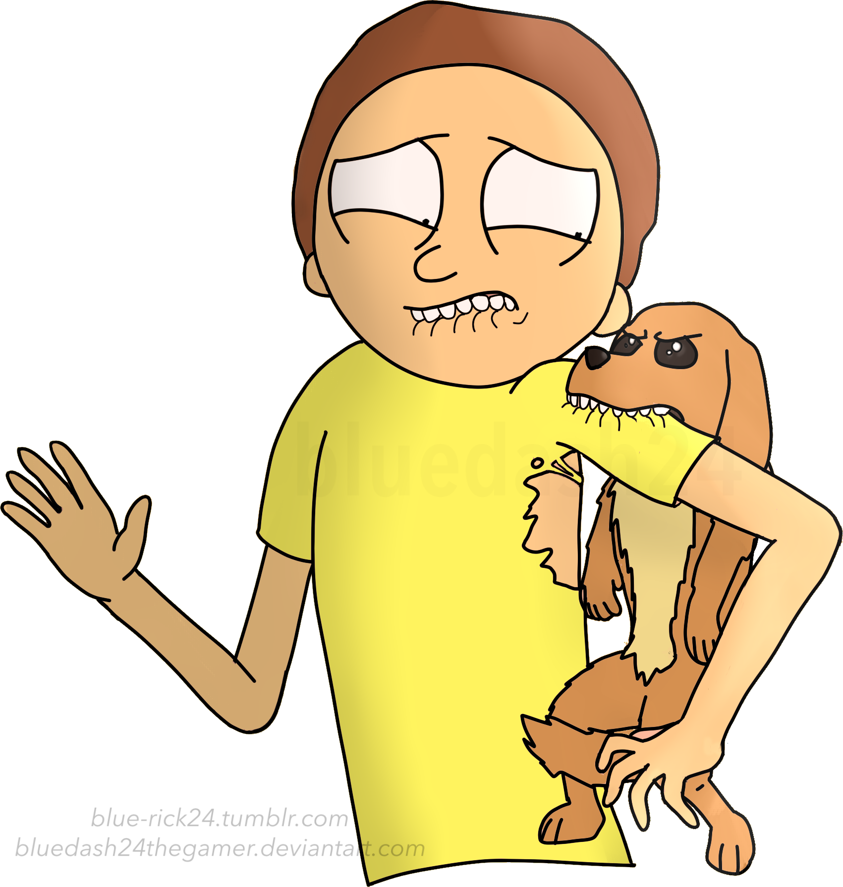 Dog Bite Morty