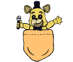 FNAF Golden Freddy Design 1