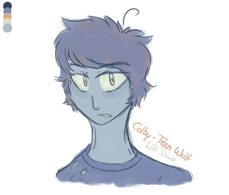 Teen Wolf Colby - Colour Palette Challenge #1 by Literalilli on DeviantArt