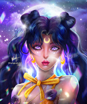 SAILOR MOON - LUNA fanart