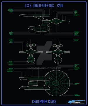 Challenger Class Blueprint by larundel Challenger Class Blueprint by larundel