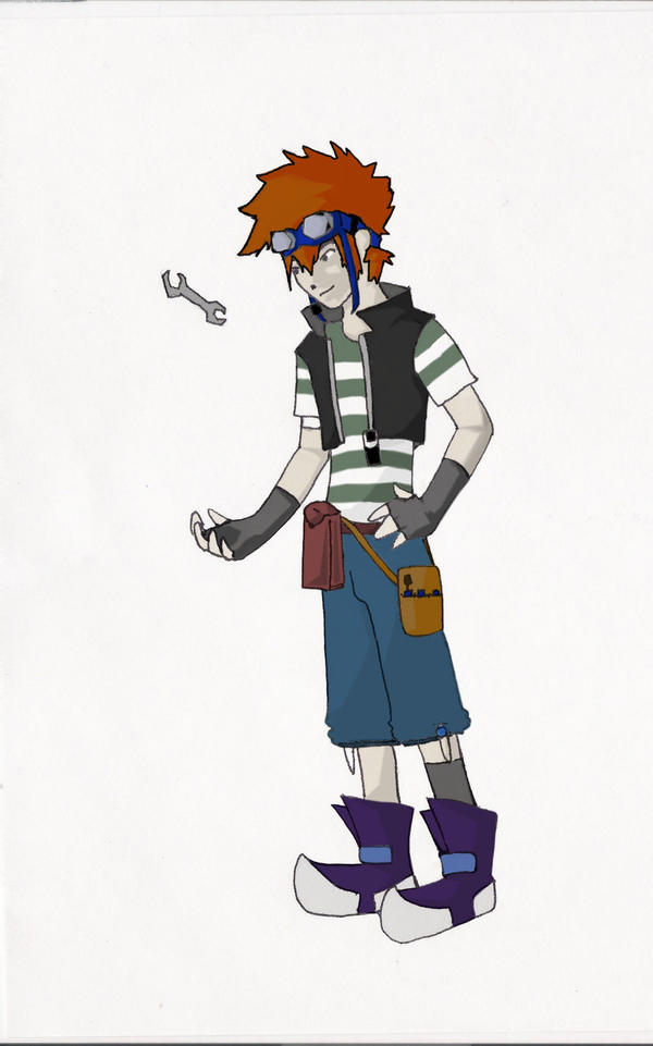 Engineer by orangSplashedSketchS on DeviantArt