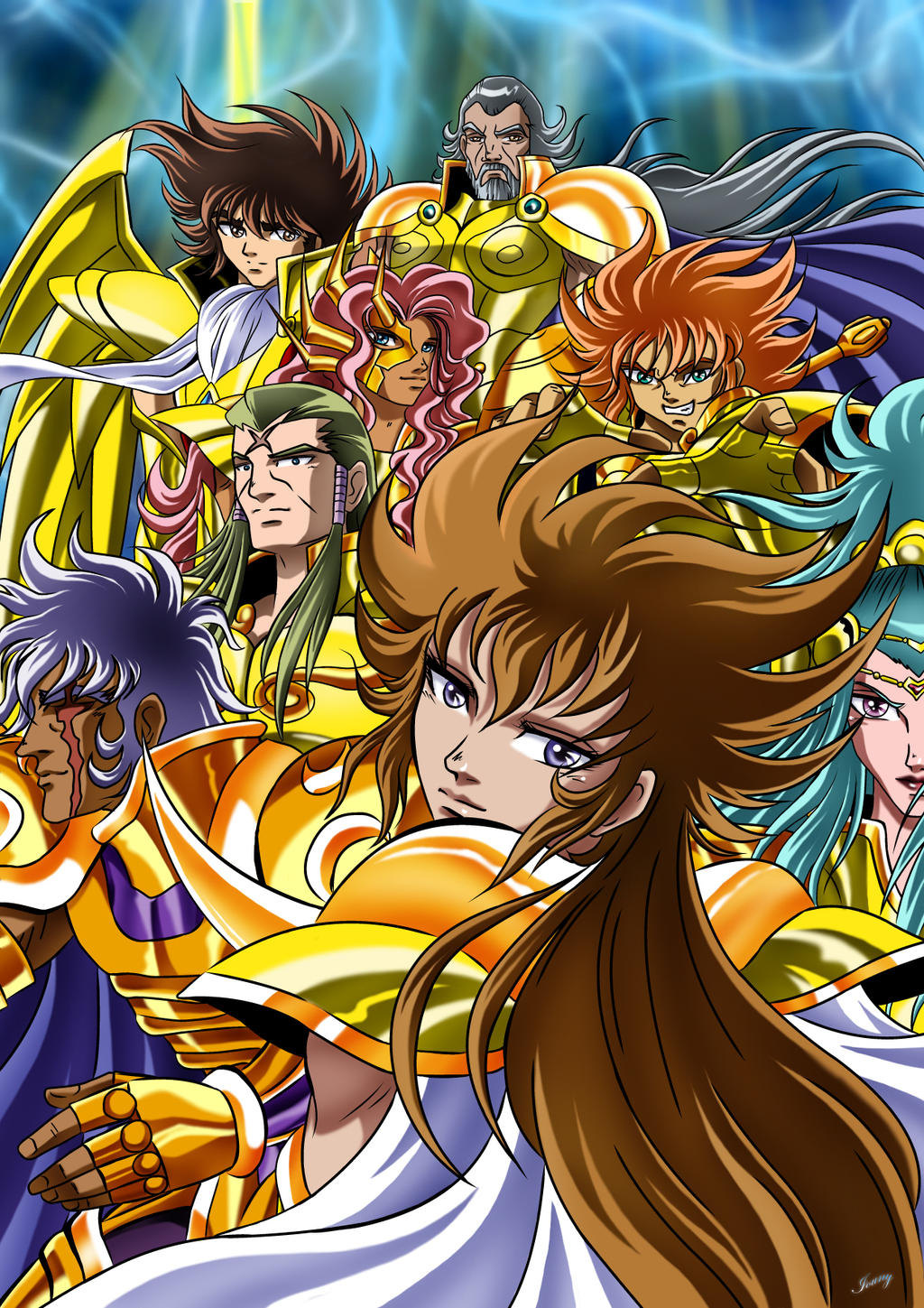 Gold Saints - Omega/#1620773  Saint seiya, Anime art, Anime