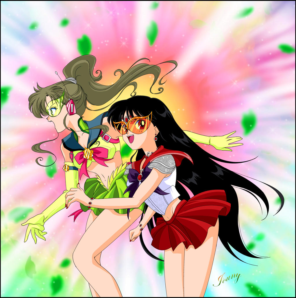 Sailor Jupiter et Sailor Mars