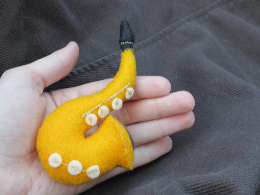 Mini Plush Sax