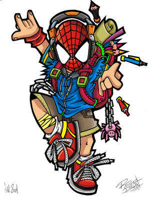 SpiderBoy Color by Rotter-Damn SpiderBoy Color by Rotter-Damn