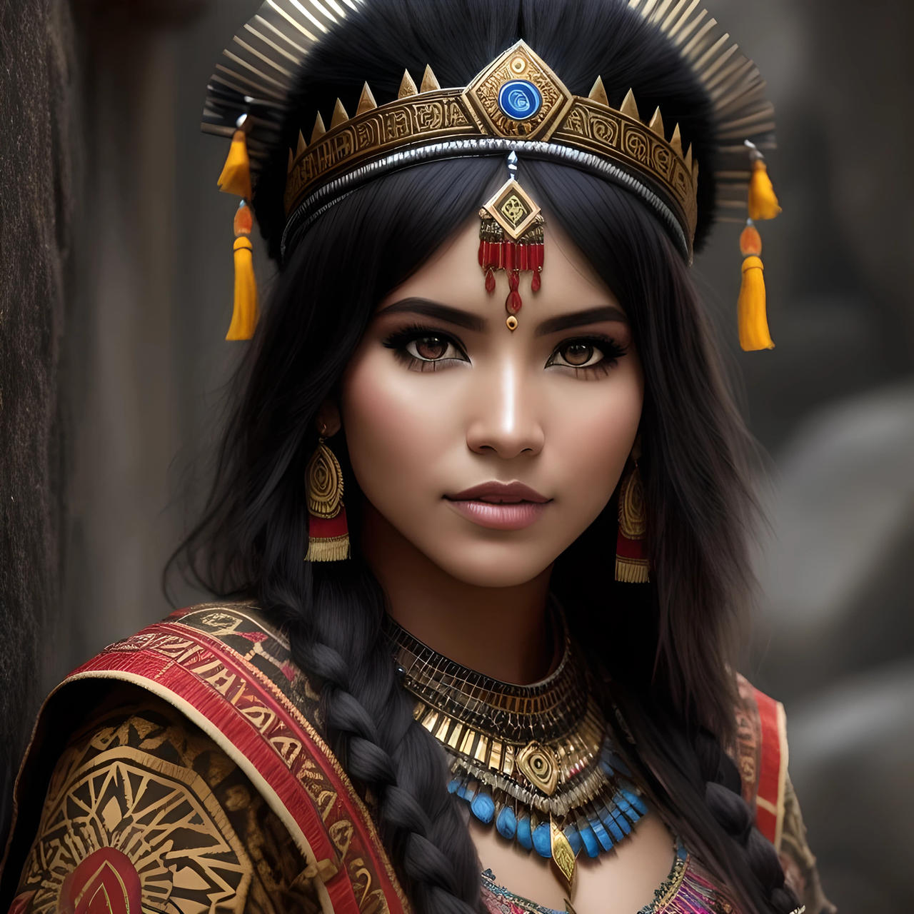 Lady Inca DP 07 - Princess of Inca empire by FickleMeAI on DeviantArt