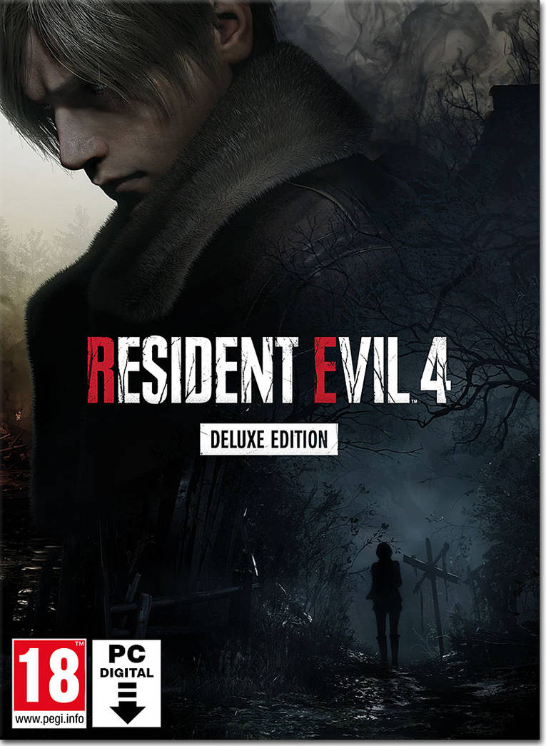 Resident Evil 4 Remake PS4 Back Cover German Lang by