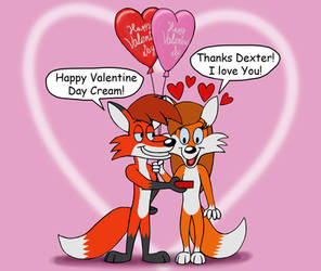 Foxes in Valentine