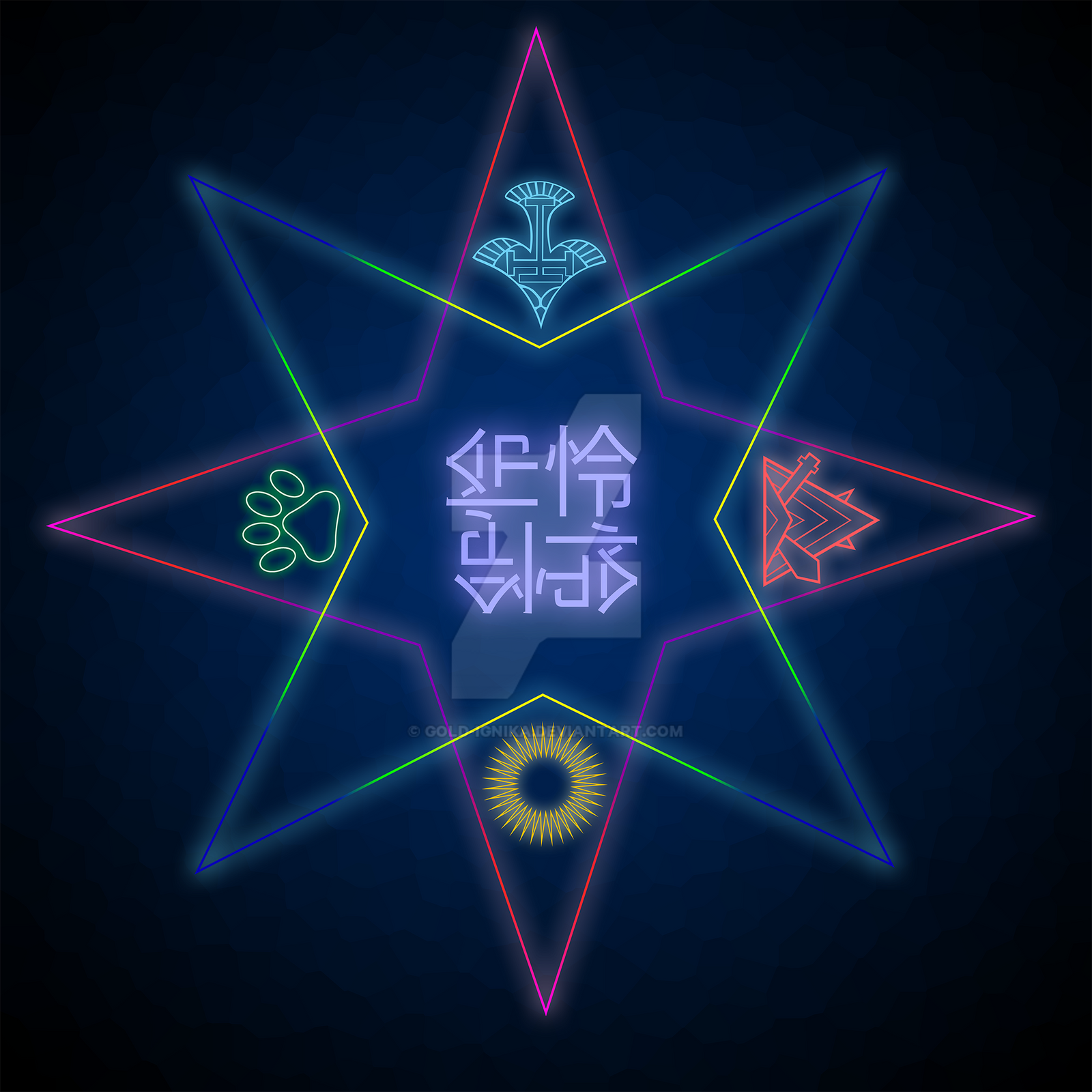 The Symbols of Transfiguration by Gold-Ignika on DeviantArt