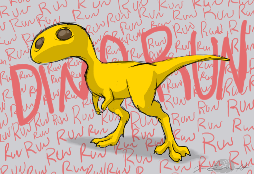 Run, Run, Dino Run by G33X-Studios on DeviantArt