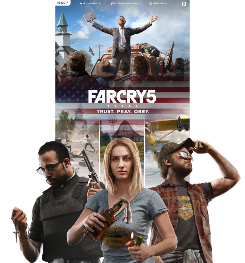 Far Cry 5 E32017 By KindratBlack On DeviantArt