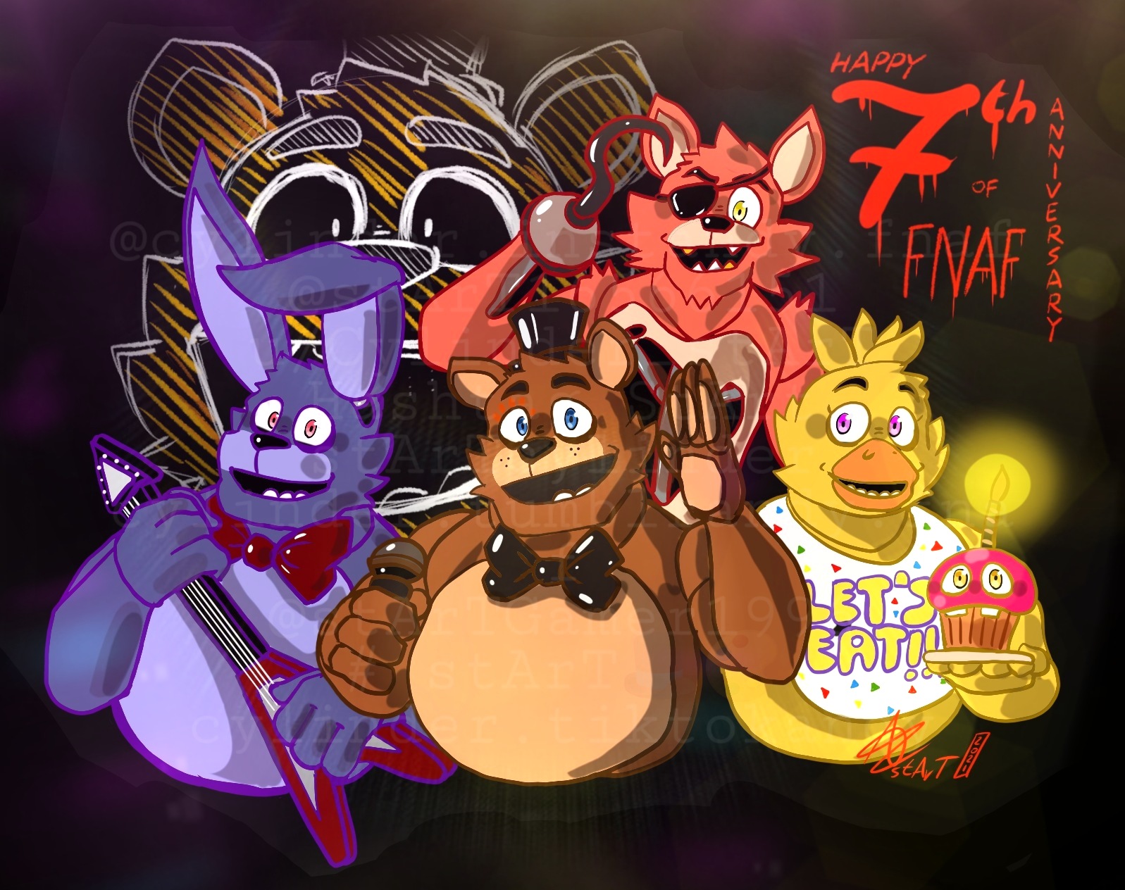 FNAF, Happy 1 Year Anniversary!