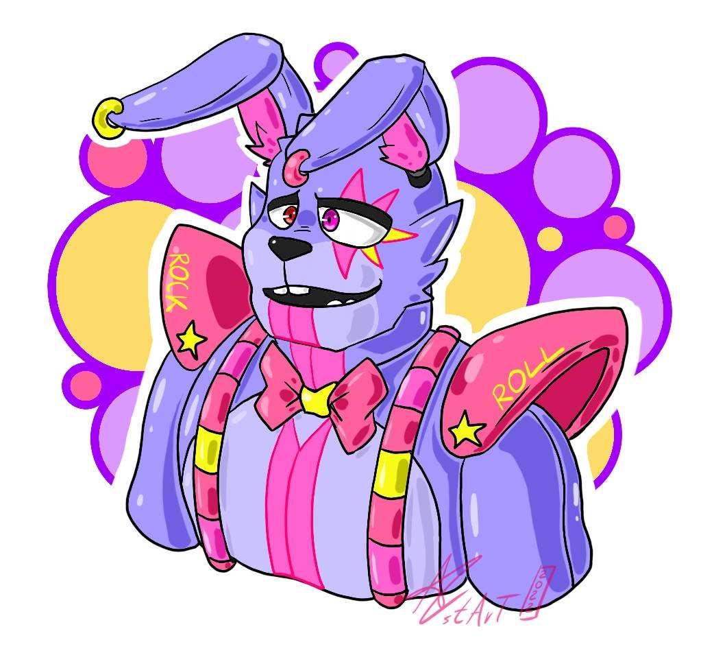 Glamrock Bonnie by Lady3clipse on DeviantArt