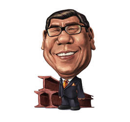 CARICATURE - TAN SRI ABU SAHID