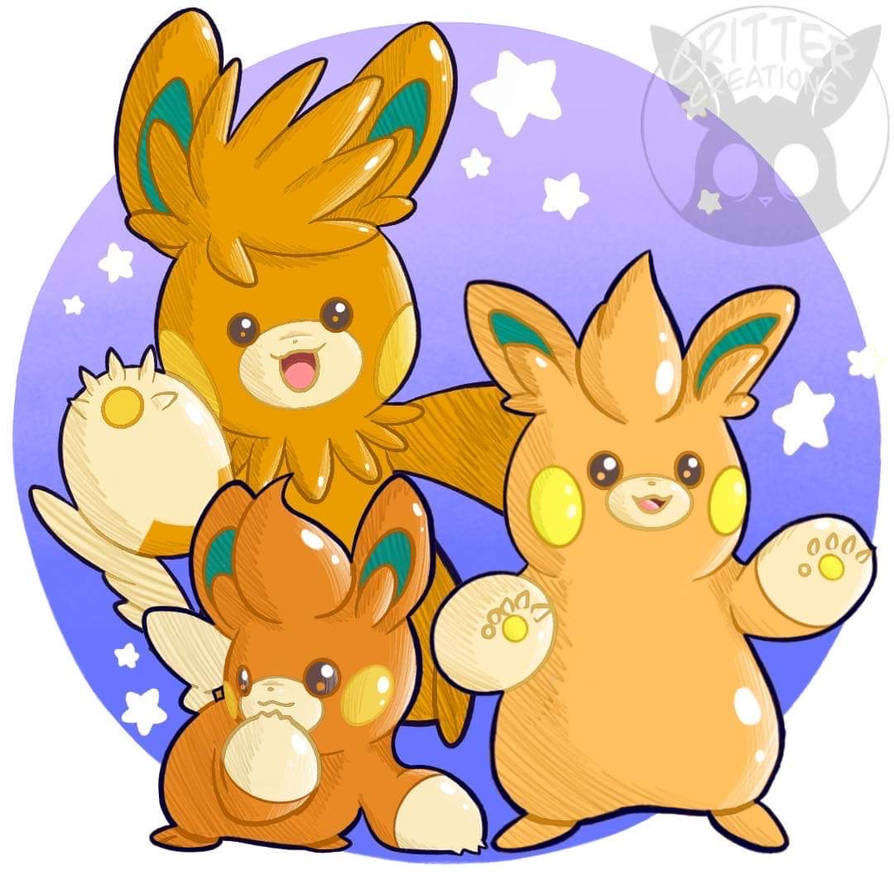 Evolution Lines: Pawmi by ArchaeRegion on DeviantArt