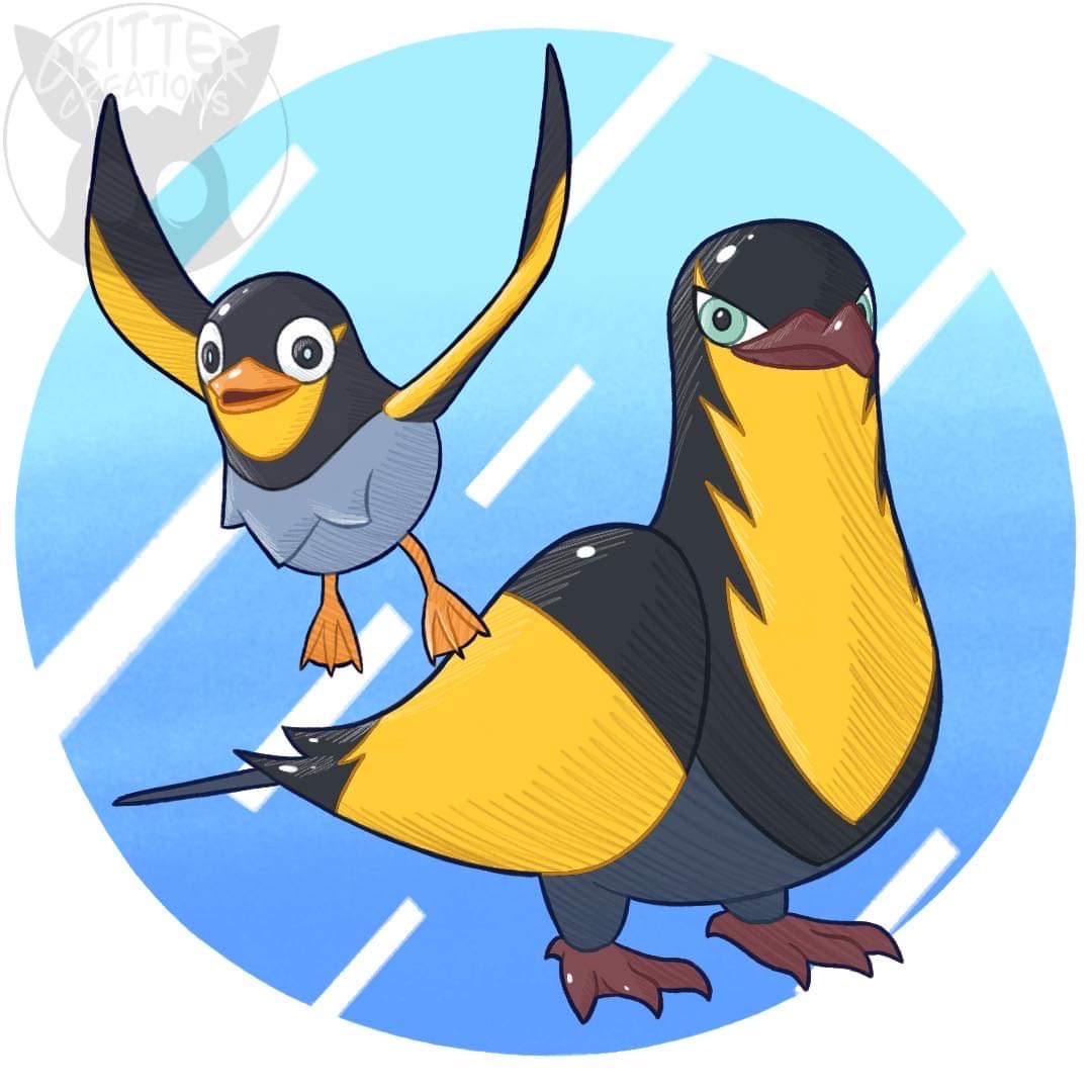 Evolution Lines Wattrel by ArchaeRegion on DeviantArt