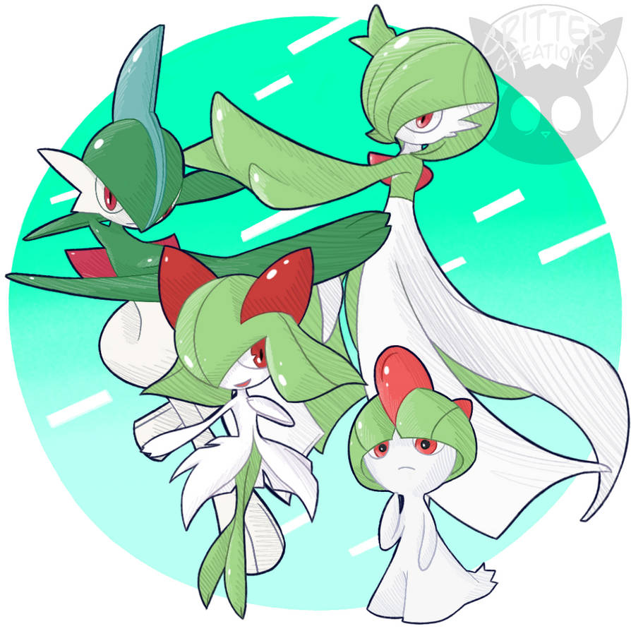 Evolution Of Ralts Evolution Lines: Ralts by ArchaeRegion on DeviantArt