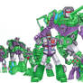 The Constructicons and Devastator (Colour)