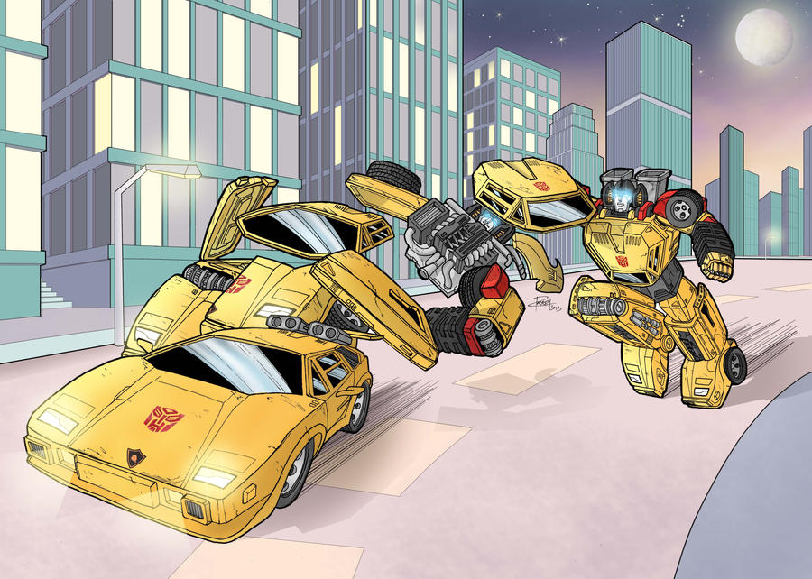 Sunstreaker to Lamborghini