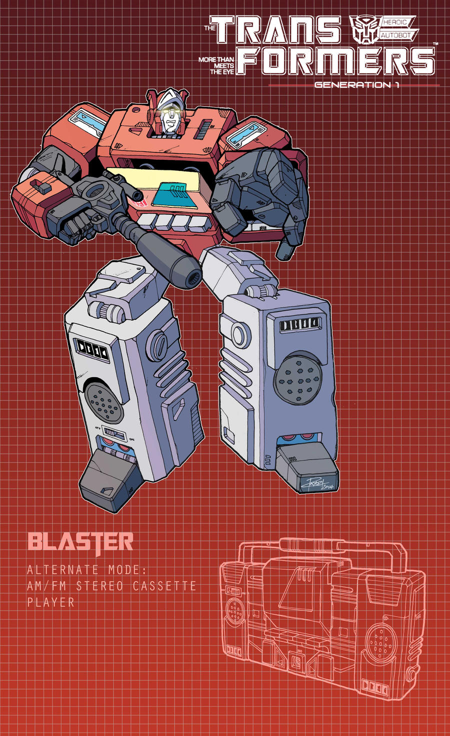 Blaster poster by J-Rayner on DeviantArt