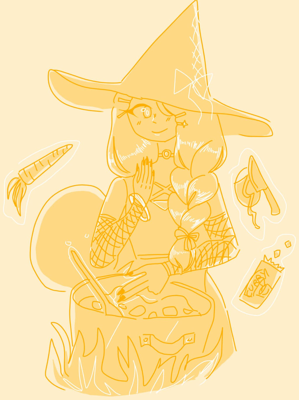 soup witch by star-asterism on DeviantArt