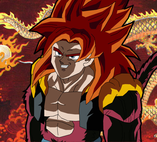 Gogeta ssj4 manga art icon by AuroraDBZ on DeviantArt