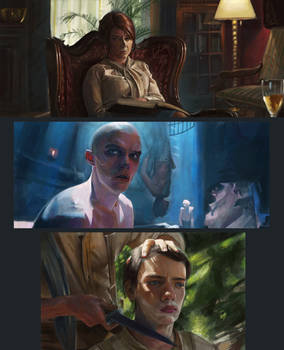 Movie screenshot studies