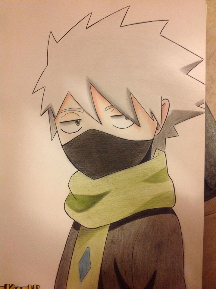  Kid  Kakashi  Drawing 